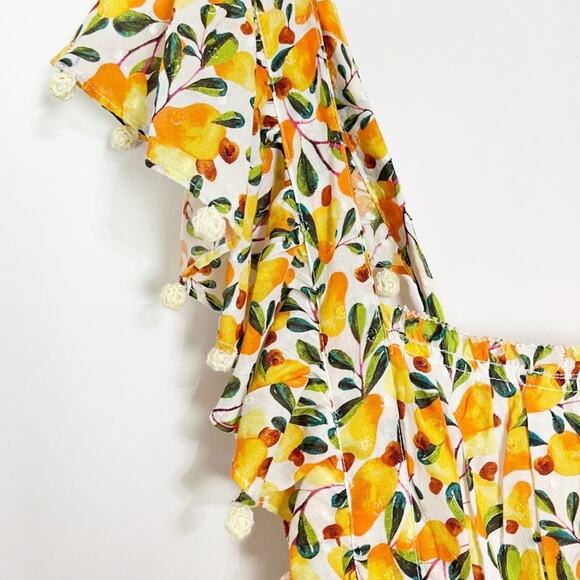 Farm Rio Cashew Crossed Back Dress - Picture 4 of 16